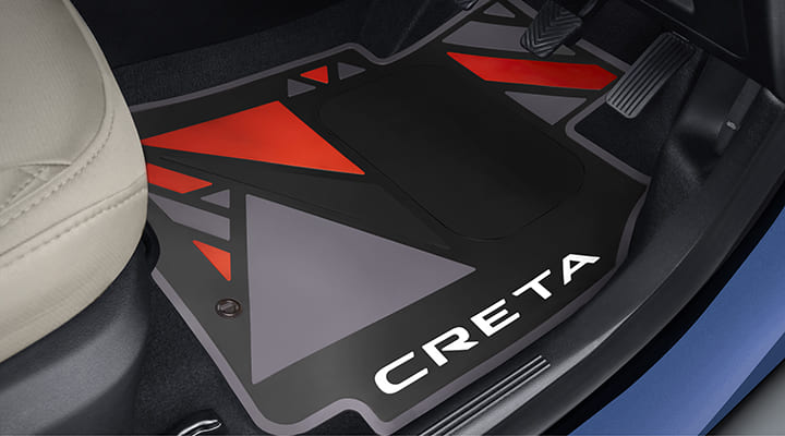 Hyundai New CRETA All Weather Mat- Designer