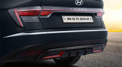 Rear Boot Garnish - Hyundai Verna 2020