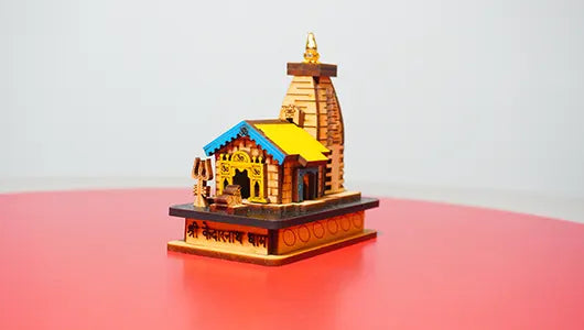 Shri Kedarnath Dham Model for Car Dashboard | Kedarnath 3D Model