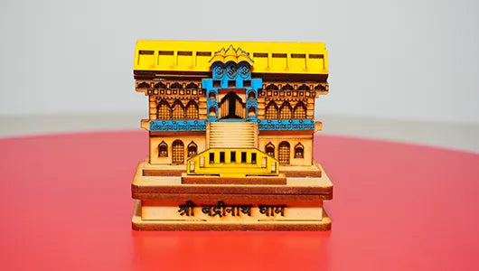 Shri Badrinath Dham Model for Car Dashboard | Badrinath 3D Model