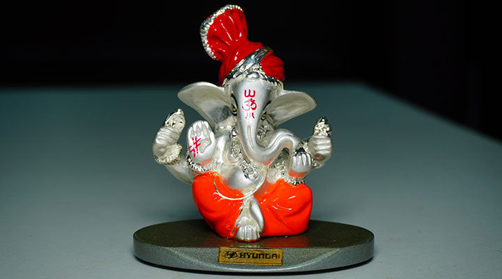 Lord Ganesha Idol for Car Dashboard